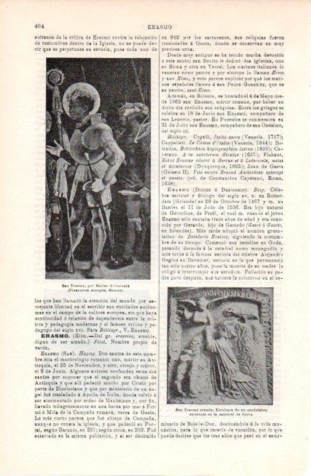 LAMINA V08032: San Erasmo