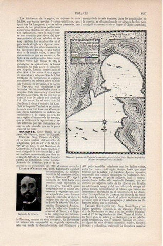 LAMINA V07770: Plano del puerto de Uriarte