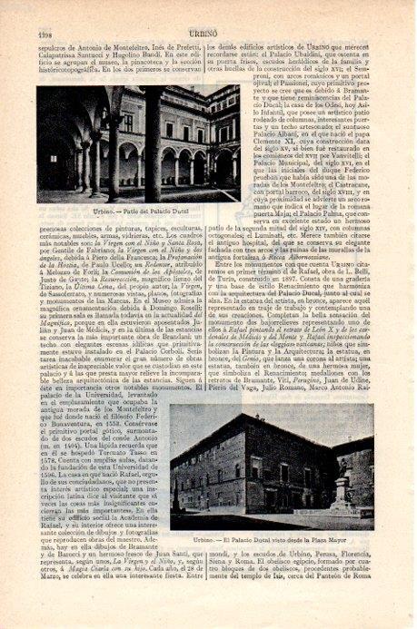 LAMINA V07759: Palacio Ducal de Urbino