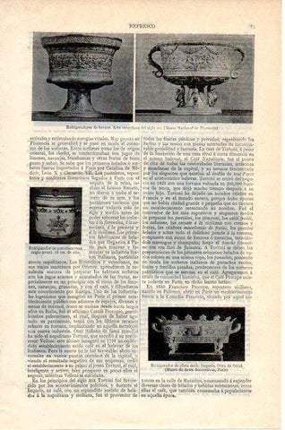 LAMINA V07804: Refrigeradores de bronce