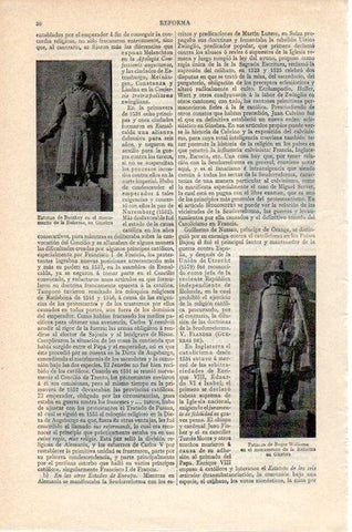 LAMINA V07800: Estatuas del Monumento de la Reforma en Ginebra