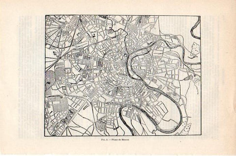 LAMINA V07751: Plano de Moscu