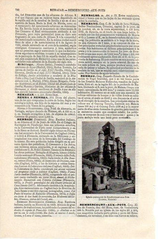 LAMINA V07886: Iglesia de Rembercourt-aux-Pots