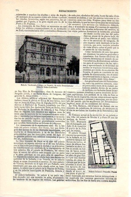 LAMINA V07904: Palacio Vendramin Calergo en Venecia