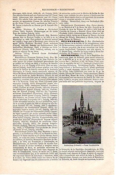 LAMINA V07823: Casas Consistoriales en Reichenberg