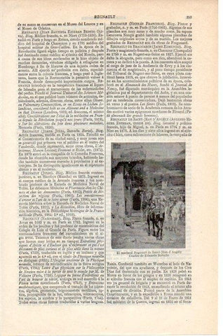 LAMINA V07816: Mariscal Regnault de Saint-Jean por Bataille