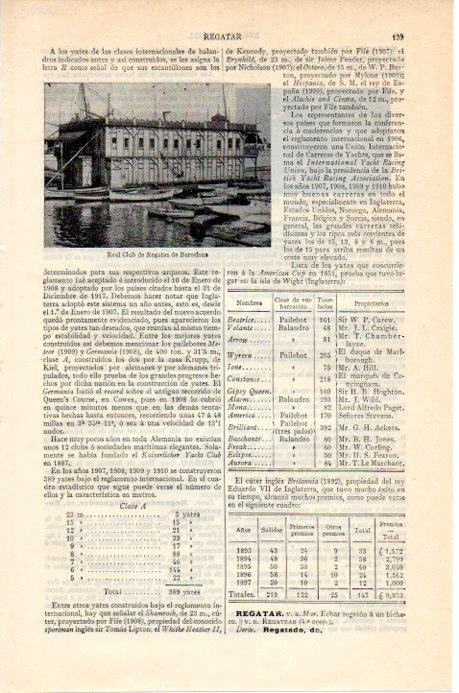 LAMINA V07812: Real Club de Regatas de Barcelona