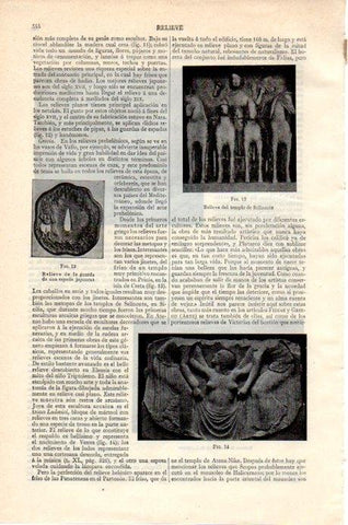 LAMINA V07851: Relieve del templo de Selinonte
