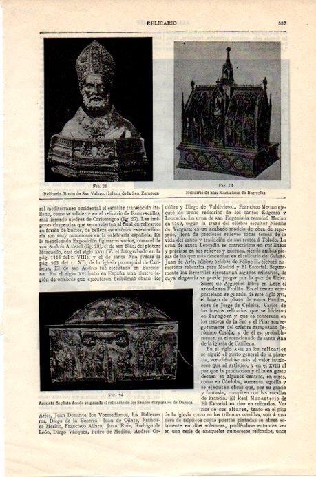 LAMINA V07848: Relicario de San Martiriano de Banyolas