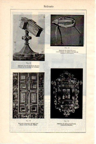 LAMINA V07846: Relicarios