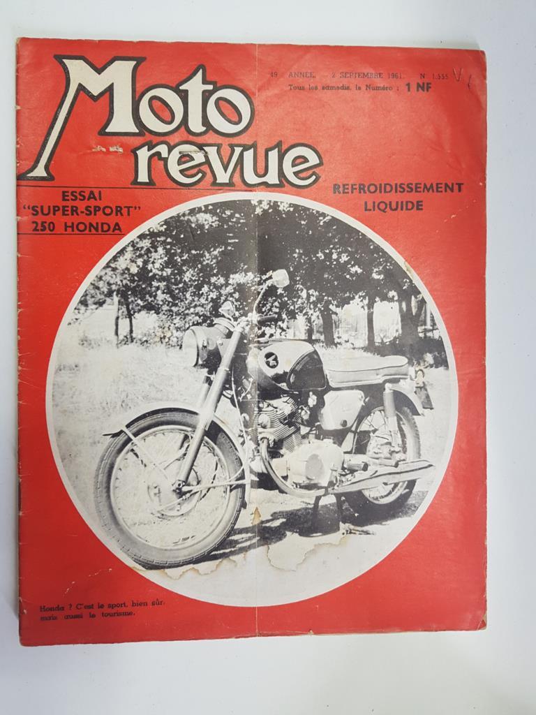 Revista: Moto revue 2 septembre 1961 num 555