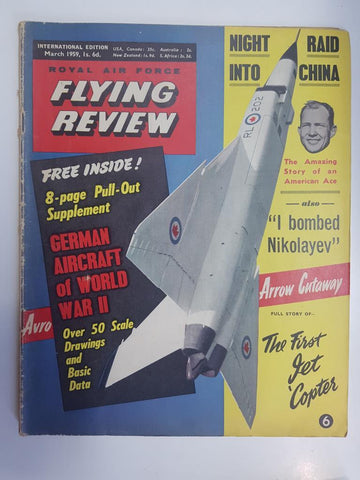 Revista: Royal Air Force Flying Review num 6, vol. XIV, March 1959