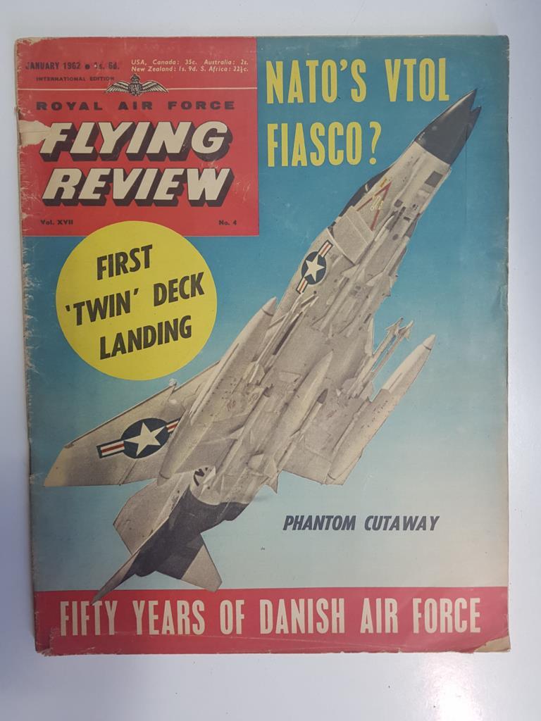 Revista: Royal Air Force Flying Review num 04, vol. XVII, january 1962 - Fifty years if Danish Air Force