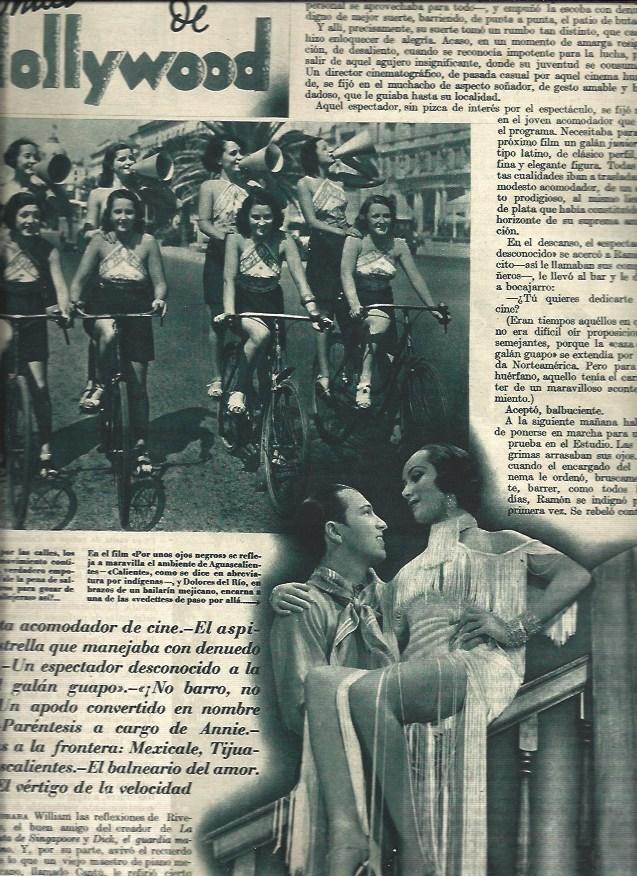 LAMINA 31132: Chicas anunciantes en Los Angeles