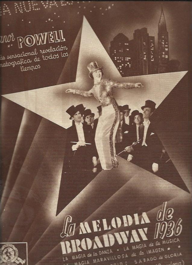 LAMINA 31135: La melodia de Broadway de 1936 con Eleanor Powell