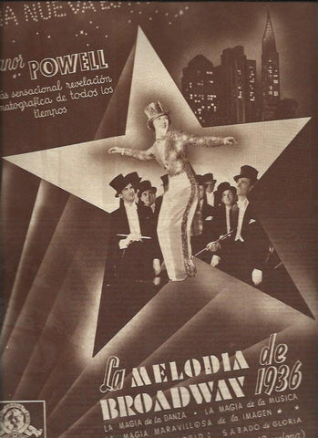 LAMINA 31135: La melodia de Broadway de 1936 con Eleanor Powell