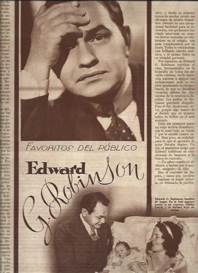 LAMINA 31143: Edward G. Robinson