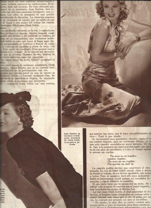 LAMINA 31125: Myrna Loy y Jean Harlow