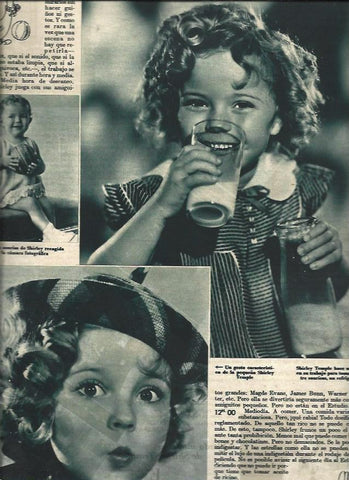 LAMINA 31189: Shirley Temple en varias situaciones