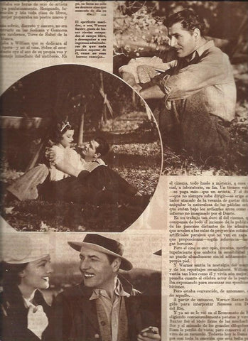 LAMINA 31162: Werner Bexter con Myrna Loy