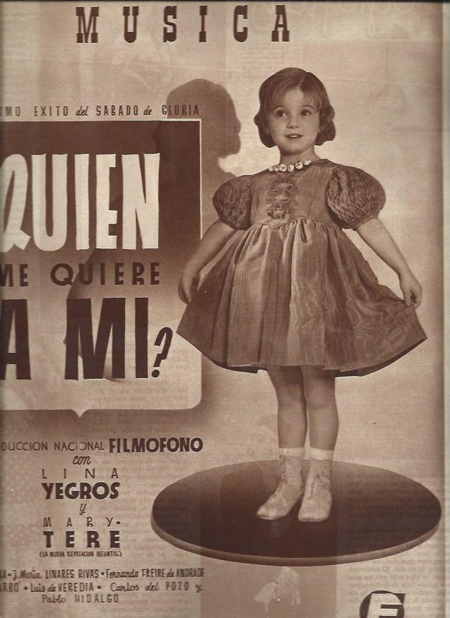 LAMINA 31173: Anuncio de ¿Quién me quiere a mi?