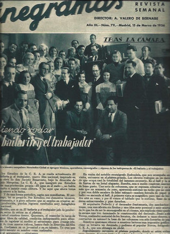 LAMINA 31096: Equipo de El bailarin y el trabajador