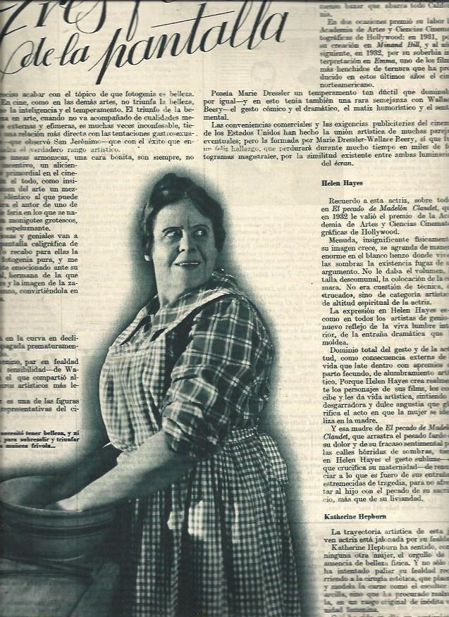 LAMINA 31015: Marie Dressler