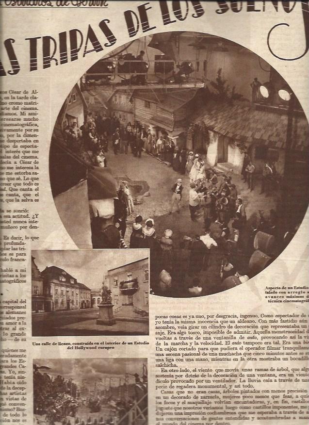 LAMINA 31018: Estudios de Hollywood y Berlin
