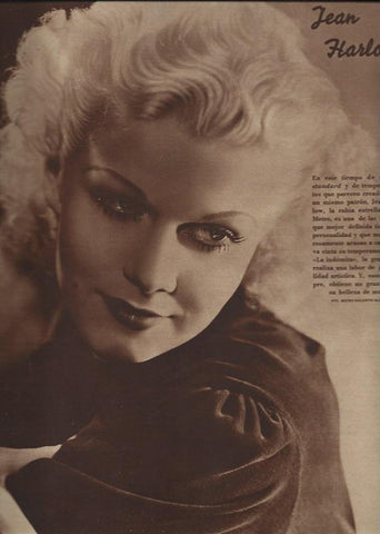 LAMINA 31027: Jean Harlow en La indomita