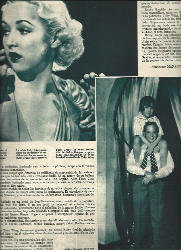LAMINA 31032: Toby Wing y Jackie Coogan