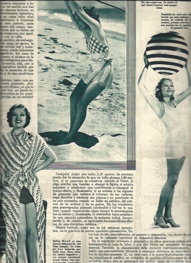 LAMINA 31036: Janet Graynor y Helen Wood
