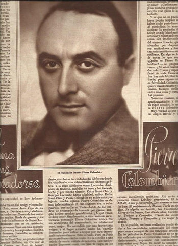 LAMINA 31013: El realizador Pierre Colombier