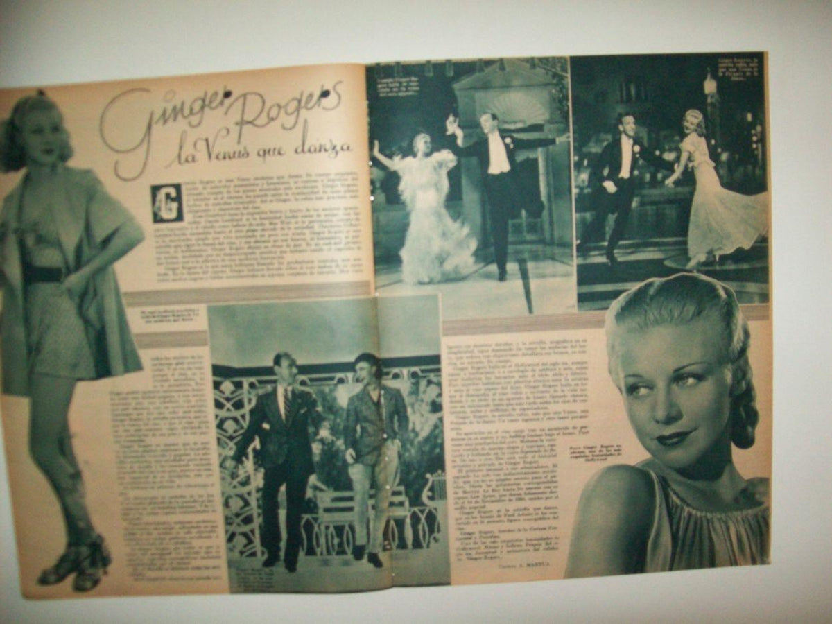 LAMINA 30993: Ginger Rogers, la venus que danza