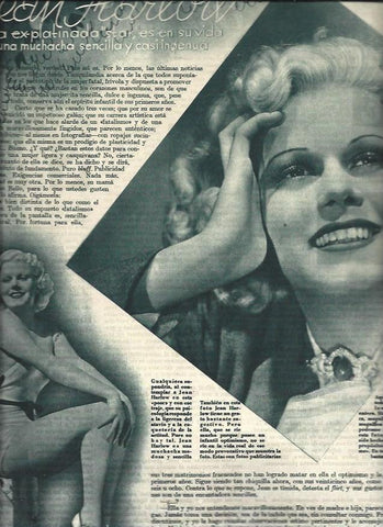 LAMINA 31000: Jean Harlow, la frivolidad del vampirismo