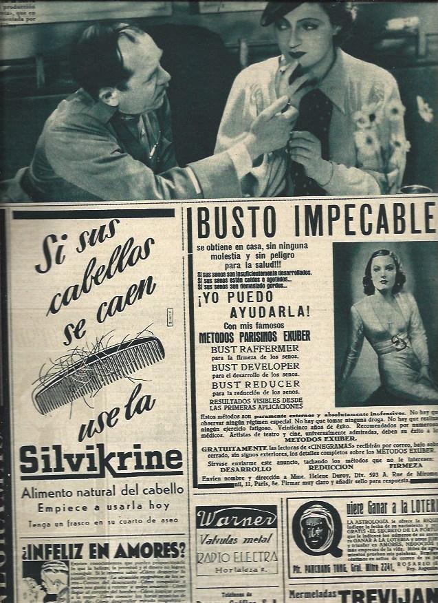 LAMINA 31078: Escena de Brigada Secreta y publicidad de Silvikrine 