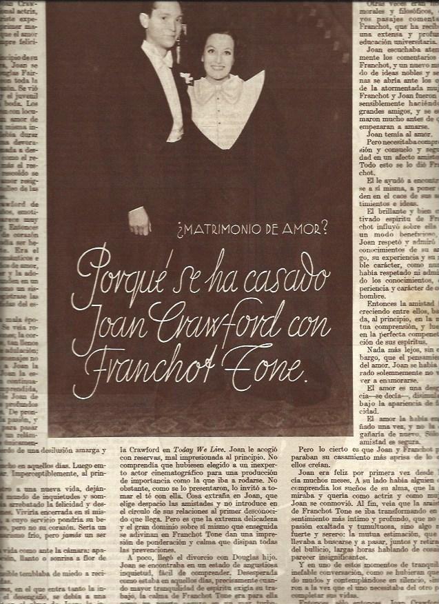LAMINA 31080: Joan Crawford y Franchot Tone