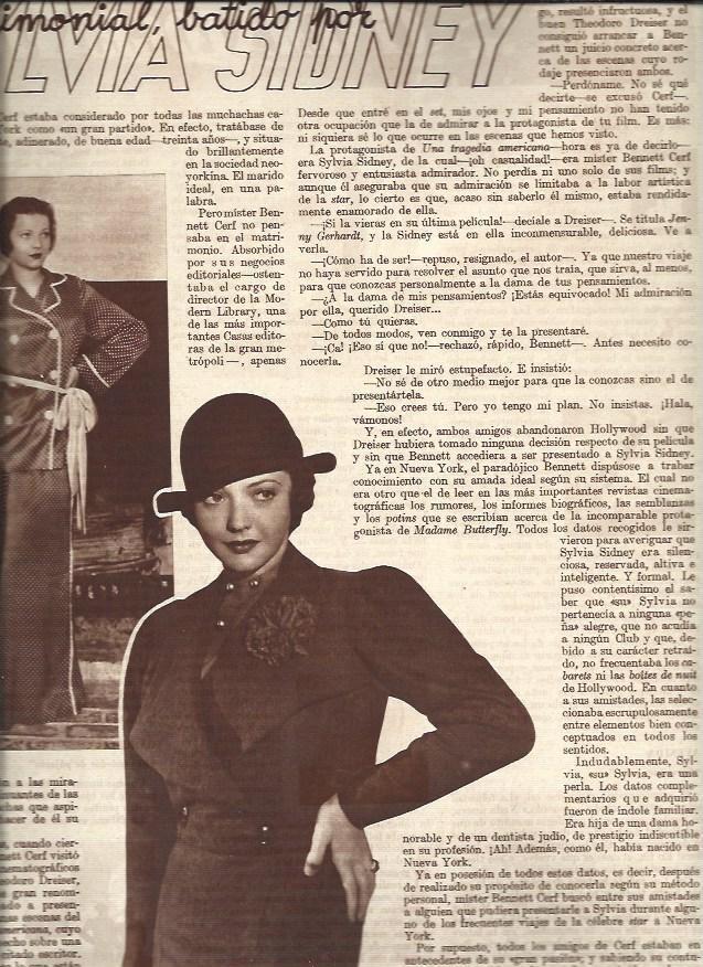 LAMINA 31045: Sylvia Sidney
