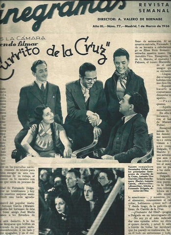 LAMINA 31057: Escenas de Currito de la Cruz y sus actores