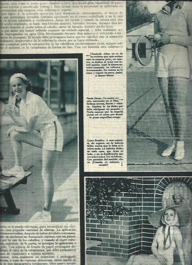 LAMINA 31205: Elisabeth Allan y Paula Stone