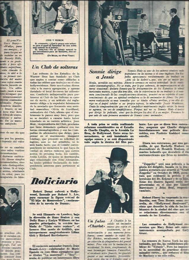 LAMINA 31349: Un falso Charlot