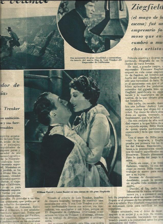 LAMINA 31356: Escenas de El gran Ziegfield