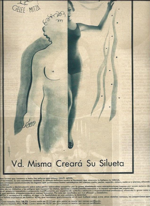 LAMINA 31359: Publicidad de Glee Mitza de Barcelona