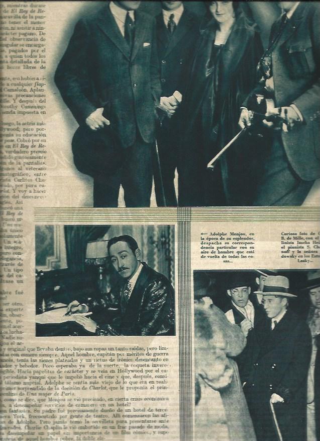 LAMINA 31360: Adolphe Menjou y Cecil B De Mille