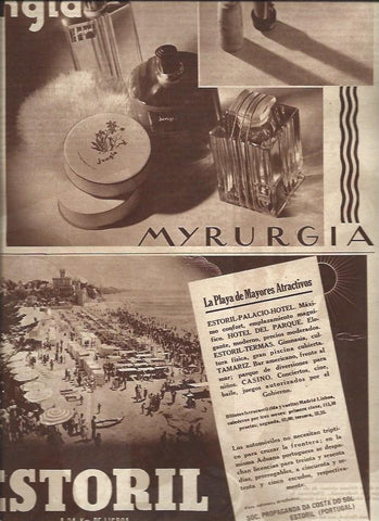 LAMINA 31329: Publicidad de perfume Jungla de Myrurgia