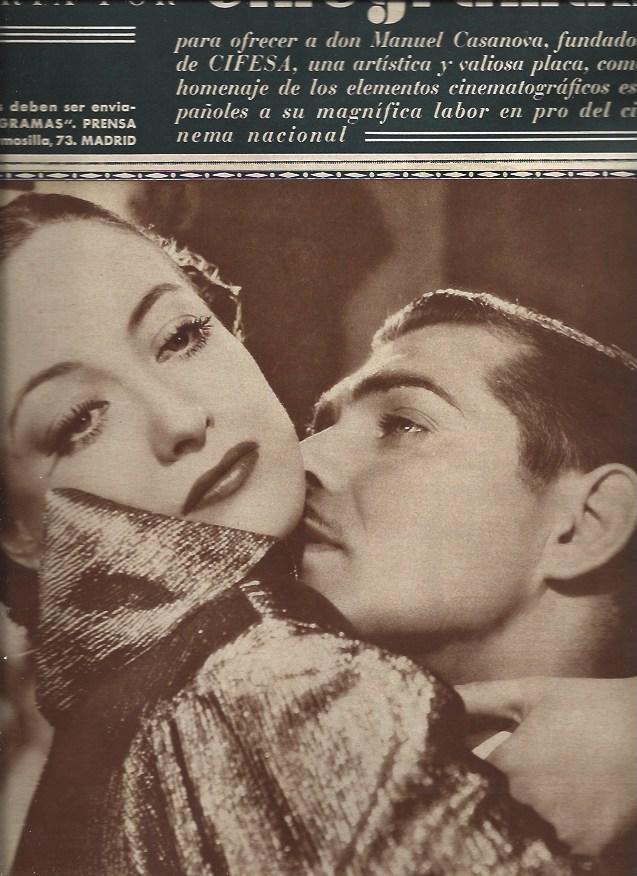 LAMINA 31335: Joan Crawford y Clark Gable 