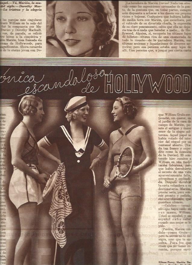 LAMINA 31342: Eileen Percy, Marion Dovies y Dorothy Macknill