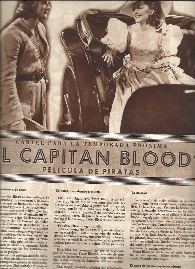 LAMINA 31417: Escena de El Capitan Blood