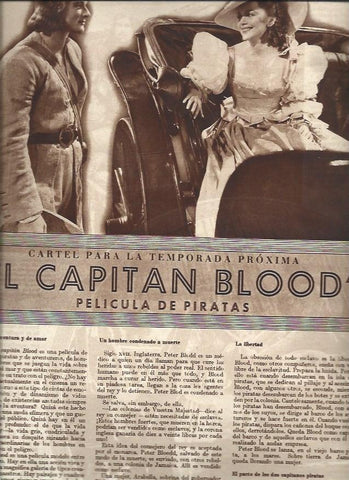 LAMINA 31417: Escena de El Capitan Blood