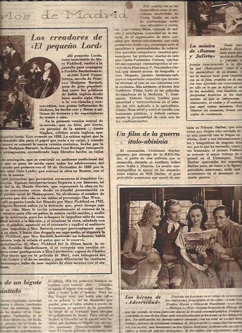 LAMINA 31401: Los creadores de El pequeño Lord