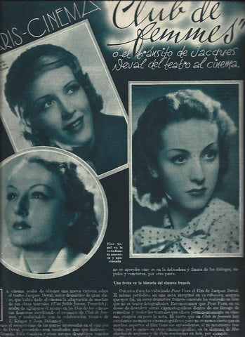 LAMINA 31377: Betty Stockfeld y Else Argal